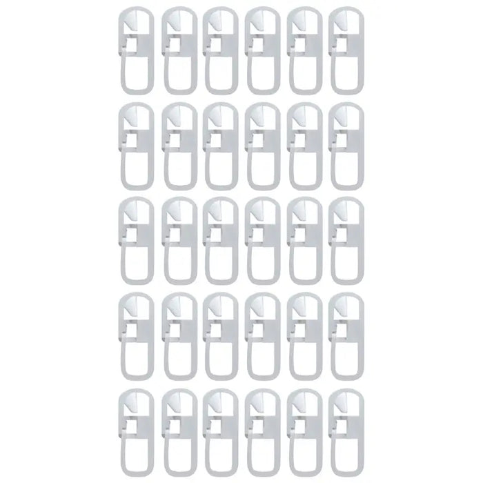 ACCESSORY HOOK CLICK SYSTEM KARPOL UNIVERSAL 30 PCS. - Аксесоари за корнизи<<<Корнизи щори и пердета<<<Мебели и