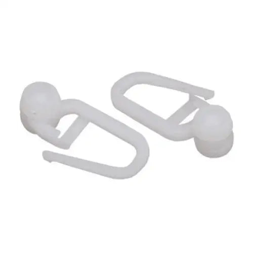 ACCESSORY HOOKS WITH ROLLS KARPOL UNIVERSAL 30 PCS. - Аксесоари за корнизи<<<Корнизи щори и пердета<<<Мебели и