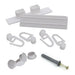 ACCESSORY KIT KARPOL FOR DOUBLE-CHANNEL CORNER 300 CM. - Аксесоари за корнизи<<<Корнизи щори и пердета<<<Мебели и