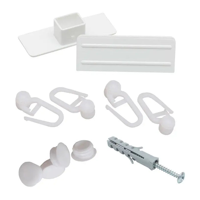 ACCESSORY KIT KARPOL FOR SINGLE-CHANNEL MOLDING 250 CM. - Аксесоари за корнизи<<<Корнизи щори и пердета<<<Мебели и