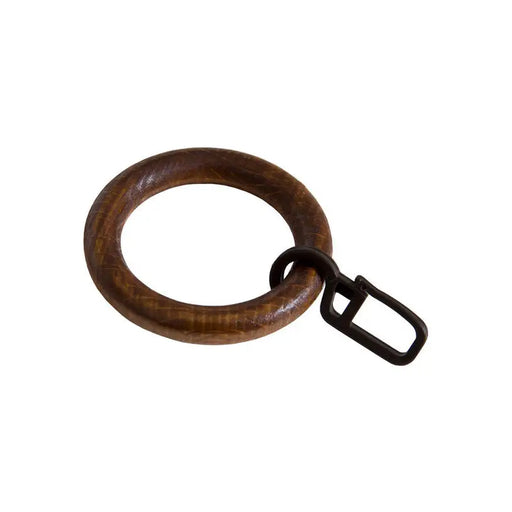 ACCESSORY RING WITH HOOK GENKOVSKI CHERRY 10 PCS. - Аксесоари за корнизи<<<Корнизи щори и пердета<<<Мебели и