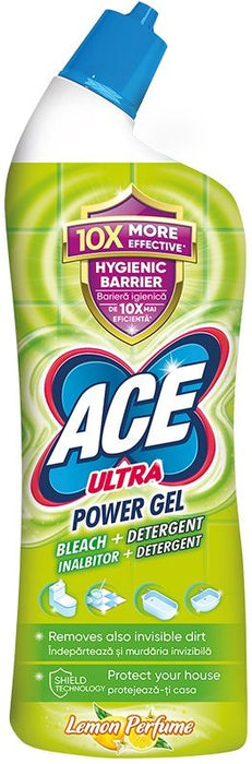 DEGREASER AND BLEACH 750 ML LEMON GEL ACE