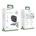 Acefast 2in1 wall charger 2x USB-C / USB-A 65W PD QC 3.0 AFC FCP (set with USB-C 1.2m cable) black (A13 black) - Cell