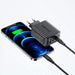 Acefast 2in1 wall charger 2x USB-C / USB-A 65W PD QC 3.0 AFC FCP (set with USB-C 1.2m cable) black (A13 black) - Cell