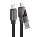Acefast C13-05 USB-C - USB-A / USB-C Cable 480Mb/s 3A 0.2m - Black - *Temporary category<<<HurtelXML