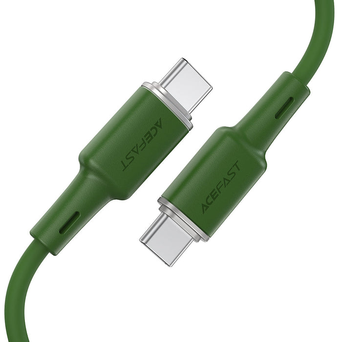 Acefast C2-03-CC USB-C - USB-C PD QC cable 60W 3A 480Mb/s 1.2m - green - Cell phone cables<<<HurtelXML