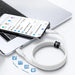 Acefast C3-03 USB-C - USB-C PD QC cable 60W 3A 480Mb/s 1.2m - white - Cell phone cables<<<HurtelXML