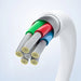 Acefast C3-03 USB-C - USB-C PD QC cable 60W 3A 480Mb/s 1.2m - white - Cell phone cables<<<HurtelXML