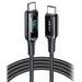 Acefast C6-03 Black USB-C - USB-C PD QC cable 100W 5A 480Mb/s 2m - black - Cell phone cables<<<HurtelXML