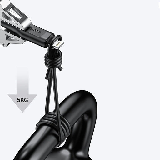 Acefast cable MFI USB Type C - Lightning 1.2m 30W 3A black (C3-01 black) - Cell phone cables<<<HurtelXML