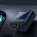 Acefast car charger 90W USB Type C / 3x USB / cigarette lighter socket PPS PD3.0 QC3.0 AFC FCP charging station black