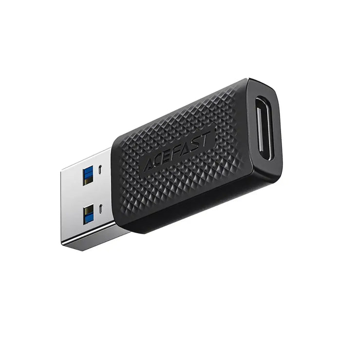 Acefast J2 USB-C 3.0 (Female) to USB-A 3.0 (Male) 5Gb/s Adapter - Black - USB adapters<<<HurtelXML