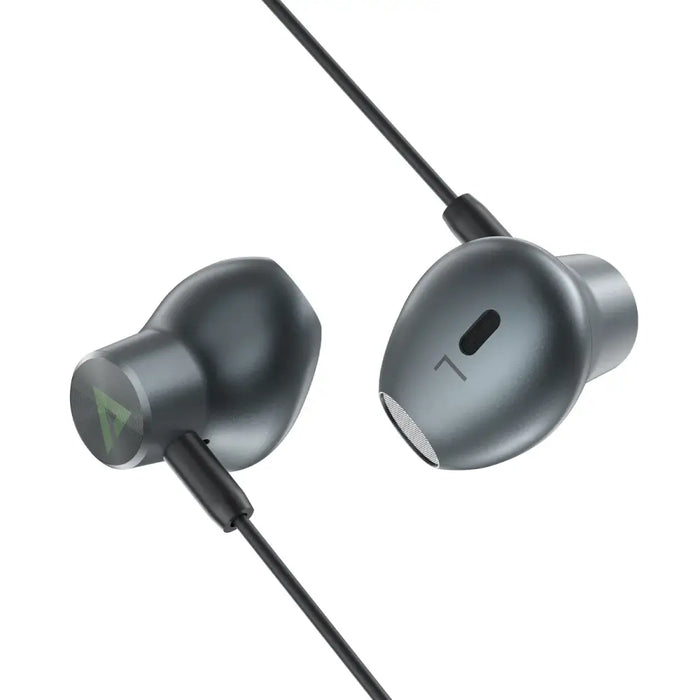 Acefast L1 in-ear headphones with Lightning connector microphone and remote control 1.2 m - black - Headphones
