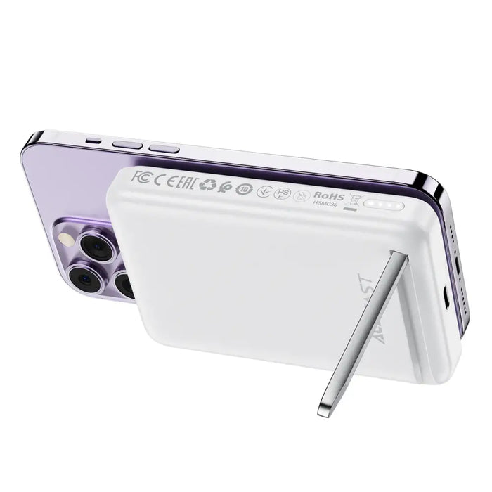 Acefast M6 PD 20W 10000mAh Inductive Powerbank + Cable - White - Powerbanks<<<HurtelXML