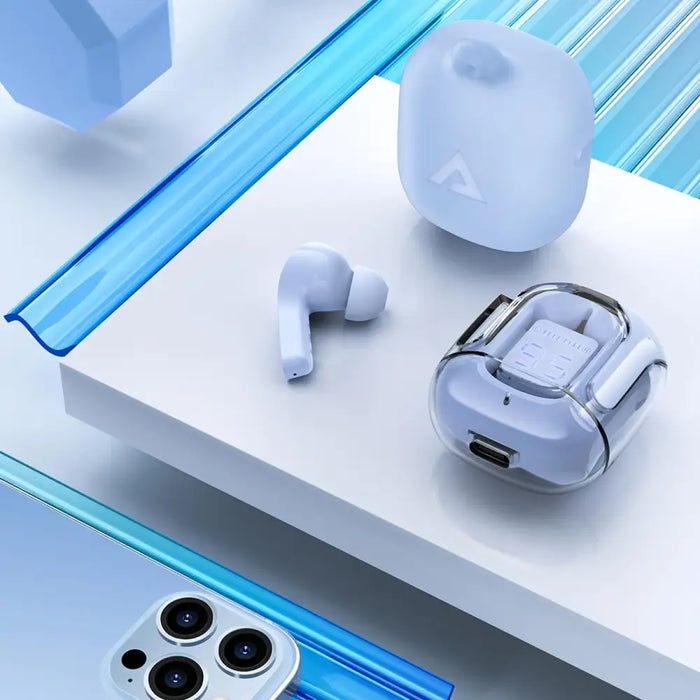Acefast T6 TWS Bluetooth In-Ear Wireless Headphones - Light Blue - Headphones and speakers<<<HurtelXML