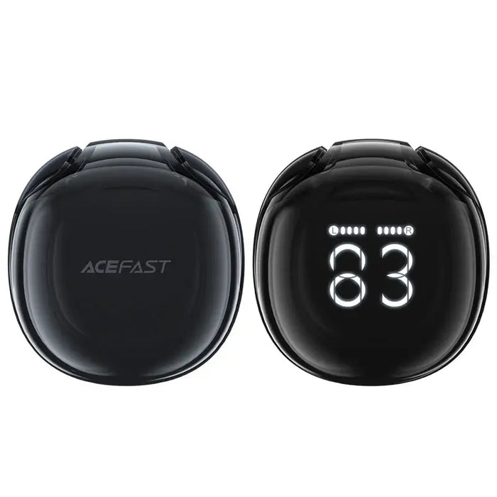 Acefast T9 Bluetooth 5.3 in-ear wireless headphones with display - black - Headphones and speakers<<<HurtelXML