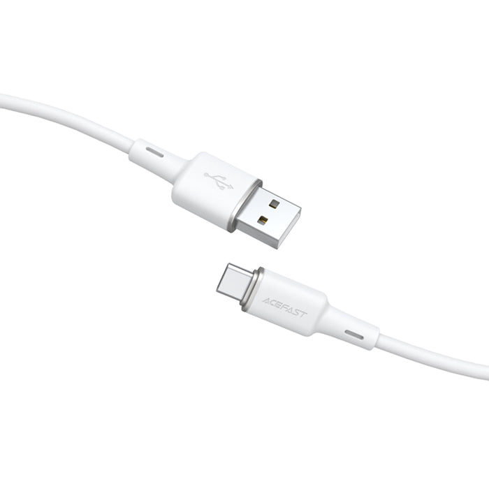 Acefast USB cable - USB Type C 1.2m, 3A white (C2-04 white)
