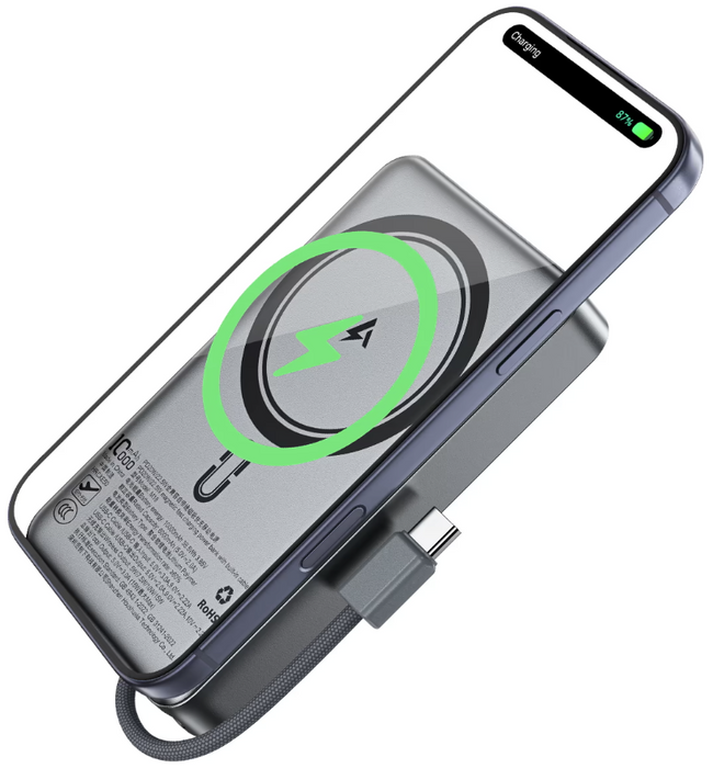 Acefast External Battery Magnetic M18, 10000mAh