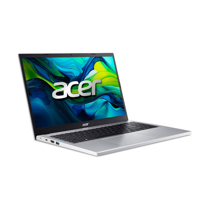 Laptop ACER Aspire Go 15 AG15-41P-R8V3 NX.J4MEX.002 15.6 ", AMD RYZEN 5 7535HS, RAM 16 GB, SSD 512 GB, AMD RADEON 660M GRAPHICS, WINDOWS 11, PURE SILVER