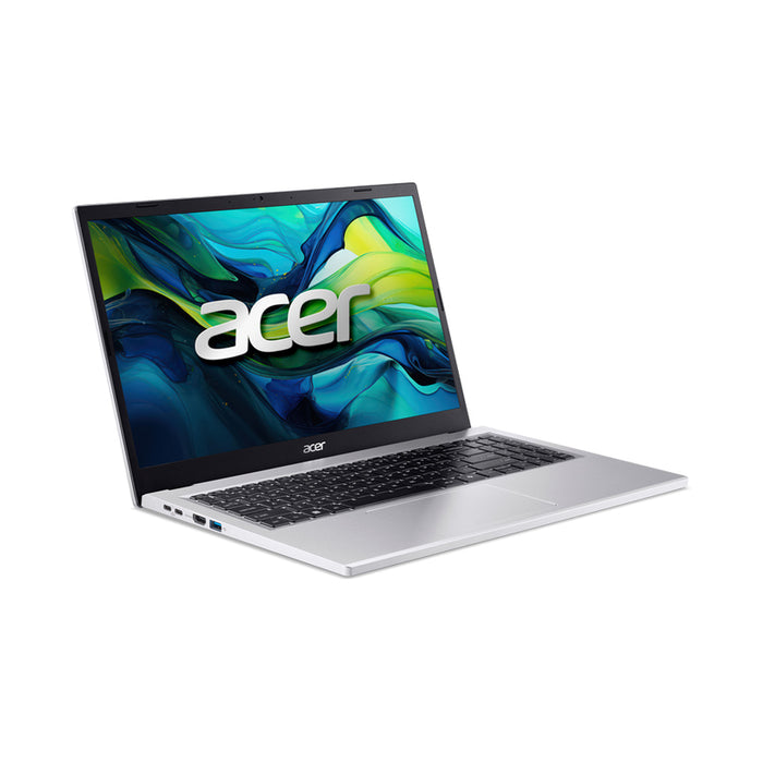 Laptop ACER Aspire Go 15 AG15-41P-R0BB NX.J4MEX.003 15.6 ", AMD RYZEN 7 7735HS, RAM 16 GB, SSD 512 GB, AMD RADEON 680M GRAPHICS, WINDOWS 11, PURE SILVER
