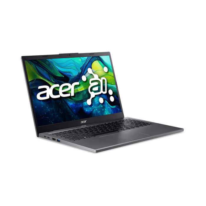 Laptop ACER Aspire 15 A15-61M-R7N1 NX.JDHEX.002 15.6 ", AMD RYZEN 7 8840HS, RAM 16 GB, SSD 512 GB, AMD RADEON 780M GRAPHICS, STEEL GRAY