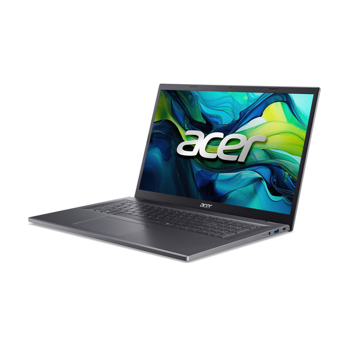 Laptop ACER Aspire 17 A17-51M-7616 NX.JHDEX.002 17.3 ", INTEL CORE I7-13620H, RAM 16 GB, SSD 512 GB, INTEL UHD GRAPHICS, WINDOWS 11, STEEL GRAY