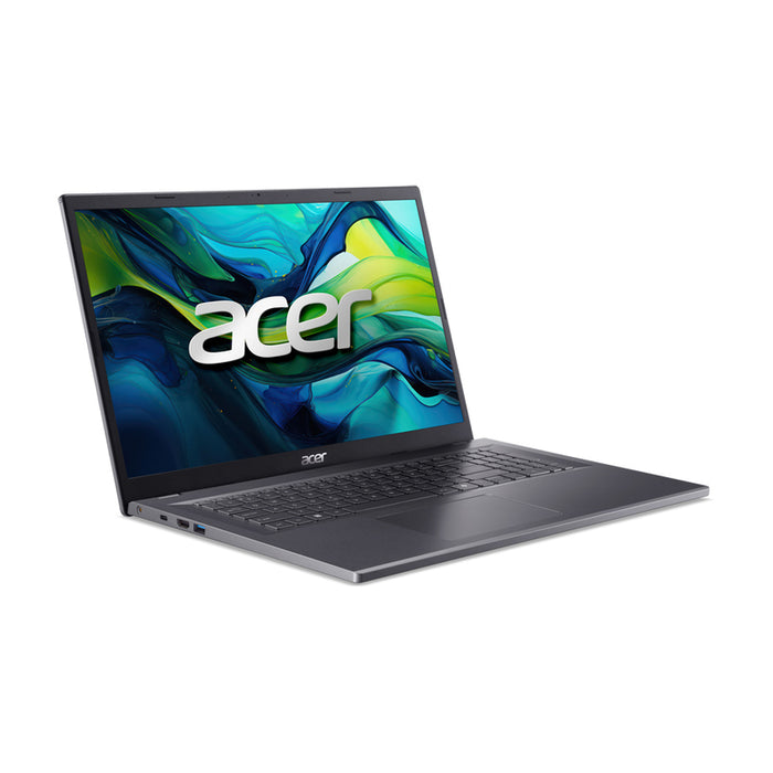 Laptop ACER Aspire 17 A17-51M-7616 NX.JHDEX.002 17.3 ", INTEL CORE I7-13620H, RAM 16 GB, SSD 512 GB, INTEL UHD GRAPHICS, WINDOWS 11, STEEL GRAY