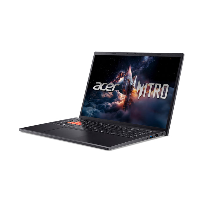 Gaming laptop ACER Nitro Lite 16 NL16-71G-72QH NH.DAGEX.004 16.0 ", INTEL CORE I7-13620H, RAM 16 GB, SSD 512 GB, NVIDIA GEFORCE RTX4050, 6 GB GDDR6, WINDOWS 11, SHALE BLACK