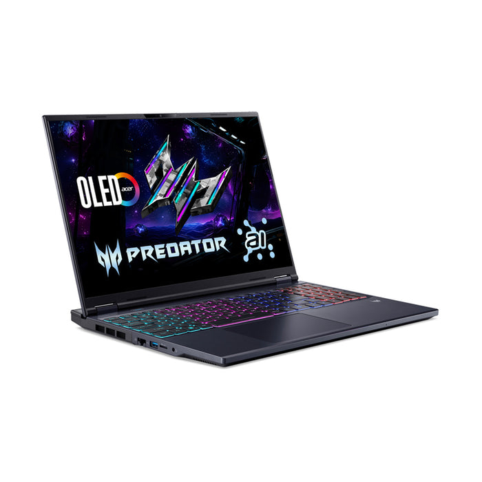 Gaming laptop ACER Predator Helios Neo 16 AI PHN16-73-900F NH.QX3EX.001 16.0 ", INTEL CORE ULTRA 9 275HX, RAM 32 GB, SSD 1000 GB, NVIDIA GEFORCE RTX5070, 8 GB GDDR7, WINDOWS 11, ABYSSAL BLACK