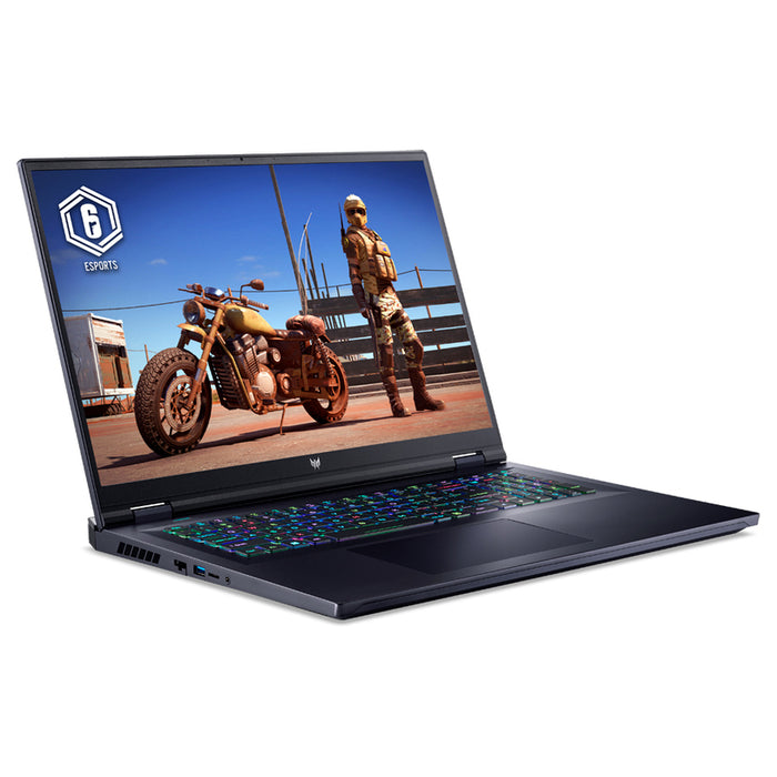 Gaming laptop ACER PREDATOR HELIOS NH.U3HEX.001 18.0 ", INTEL CORE ULTRA 9 290HX, RAM 64 GB, SSD 3000 GB, NVIDIA GEFORCE RTX5080, 16 GB GDDR7, WINDOWS 11 PRO, ABYSSAL BLACK