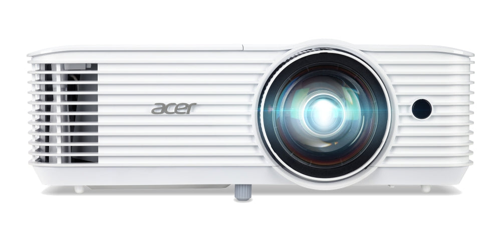 Acer Projector S1386WHn, DLP, Short Throw, WXGA (1280x800), 3600 ANSI Lumens, 20000:1, 3D, HDMI, VGA, LAN, RCA, Audio in, Audio out, VGA out, DC Out (5V/1A, USB-A), Speaker 16W, Bluelight Shield, 3.1kg, White