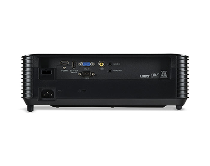 Acer Projector X1128i, DLP, SVGA (800 x 600), 4800 ANSI Lm, 20 000:1, 3D, Auto keystone, Wireless dongle included, 24/7 operation, Wifi, HDMI, VGA in, RCA, RS232, Audio in/out, DC Out (5V/1A), 3W Speaker, 2.7kg, Black