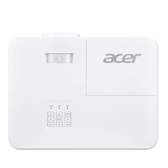 Acer Projector H6546Ki, DLP, FHD (1920x1080), 5200 ANSI Lumens, 17 000:1, 1.1x, 3D ready, 24/7 operation, HDMI 2x1.4, DC Out (5V/1.5A, USB-A), RS232, Audio in/out, WiFi (kit incl.), Speaker 3W, Bag, 2.95Kg, 2Y, White