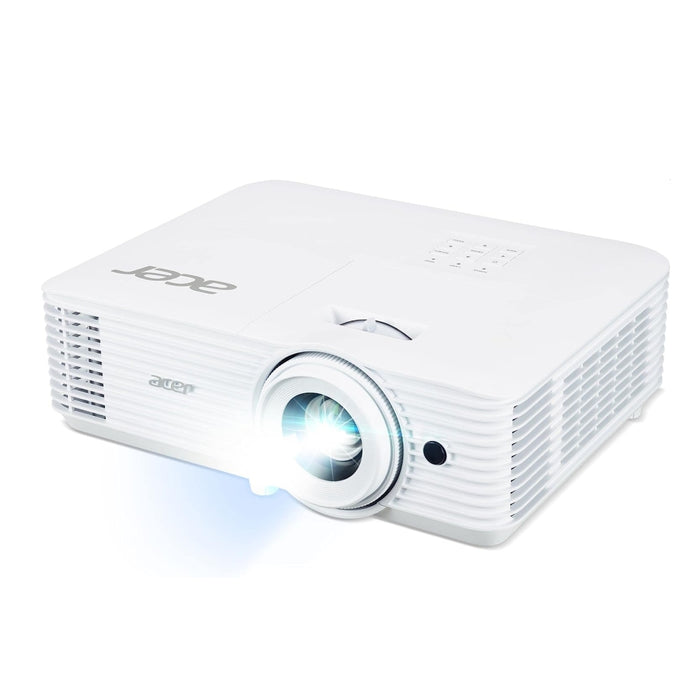 Acer Projector H6546Ki, DLP, FHD (1920x1080), 5200 ANSI Lumens, 17 000:1, 1.1x, 3D ready, 24/7 operation, HDMI 2x1.4, DC Out (5V/1.5A, USB-A), RS232, Audio in/out, WiFi (kit incl.), Speaker 3W, Bag, 2.95Kg, 2Y, White + Acer T82-W01MW 82.5"