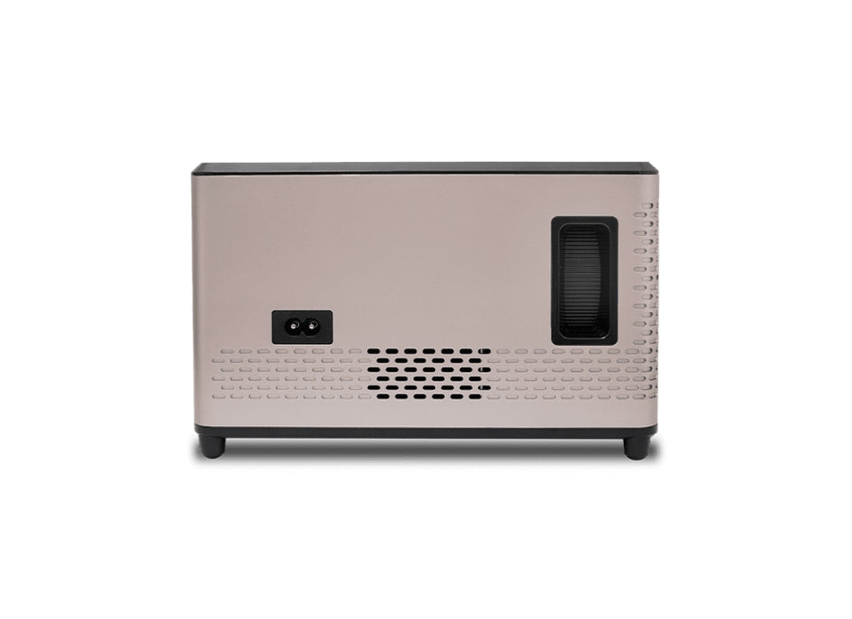 AOPEN QF15a (powered by Acer), portable, LCD, FHD (1920x1080), 10 000 LED Lumens (500 ANSI), 1 000:1, 1x, HDMI 2.0, DC Out (5V/0.5A), USB (Type A), MicroSD, Audio out, WiFi+Dongle, Speaker 2x5W, 1.3Kg, 2Y. Golden