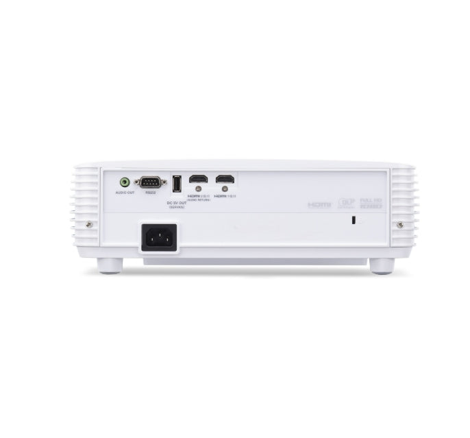 Acer Projector HL6521G, DLP, Laser, FHD (1920x1080), 4000 ANSI Lumens, 3 500 000:1, 1.1x, HDMI 2x2.0, DC Out (5V/1.5A, USB-A), USB (Type-A), RS232, Audio Out, Speaker 10W, Bag, 3.3kg, 2Y, White