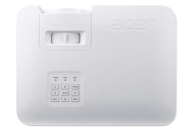 Acer Projector Vero XL2320p, DLP, Laser, WXGA (1280x800), 4000 ANSI Lumens, 3 500,000:1, 1.1x, Dynamic Black, HDMI 1.4 x 2, DC Out (5V/1.5A, USB-A), RS232, Speaker 15W, Laser lifespan up to 30,000h, 2.9 kg, Bag, White