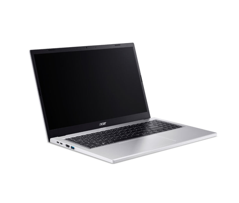 Acer Extensa EX215-57-328J, Intel Core i3-1215U (up to 4.50 GHz, 10MB), 15.6" FHD (1920x1080), 1*8GB DDR5 4800Mhz, SSD 512GB NVMe, TPM 2.0, HD camera, BT, Win 11 Pro EDU, 2Y Warranty, Pure Silver