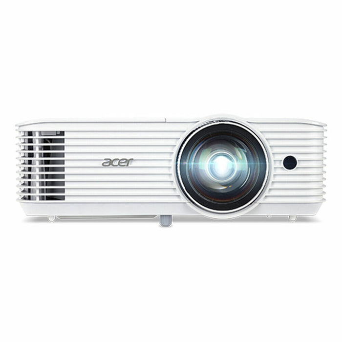 Acer Projector S1386WH, DLP, Short Throw, WXGA (1280x800), 3600 ANSI Lumens, 20000:1, 3D, HDMI, VGA, RCA, Audio in, Audio out, VGA out, DC Out (5V/1A, USB-A), Speaker 16W, Bluelight Shield, 3.1kg, White
