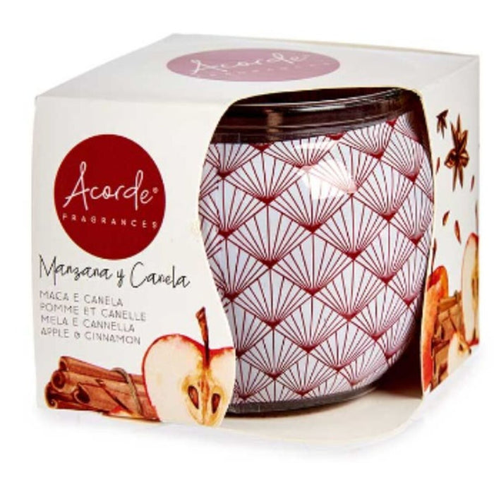 Scented Candle Acorde Apple Cinnamon (12 Units)