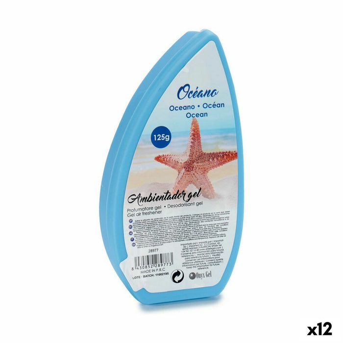 Air Freshener Acorde Ocean 125 g Gel (12 Units)
