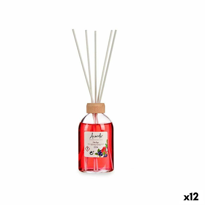 Perfume Sticks Acorde Red fruits 100 ml (12 Units)