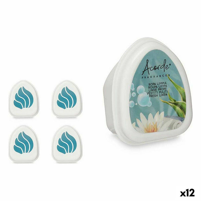 Air Freshener Set Acorde Clean Clothes 50 g (12 Units)