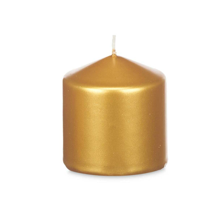 Candle Acorde Golden 7 x 7,5 x 7 cm (24 Units)