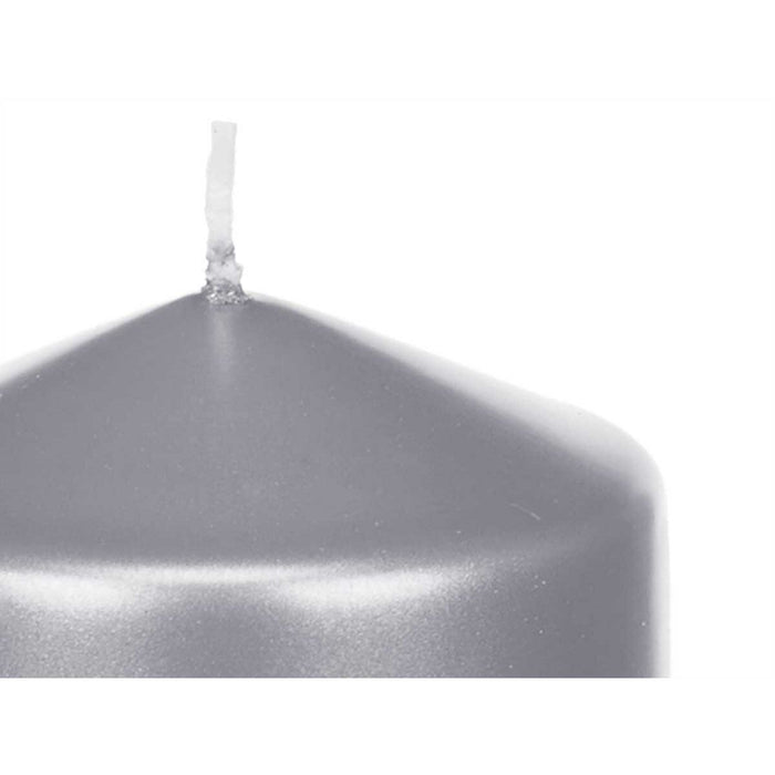Candle Acorde Silver 7 x 7,5 x 7 cm (24 Units)