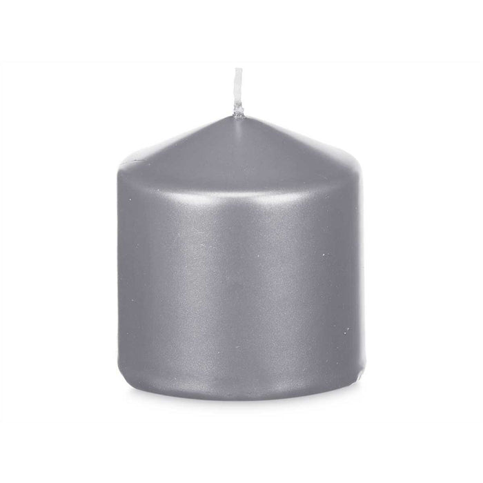 Candle Acorde Silver 7 x 7,5 x 7 cm (24 Units)