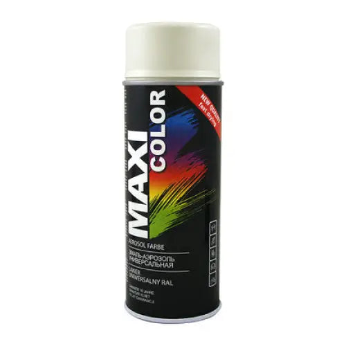 ACRYLIC SPRAY PAINT 400 ML RAL 9010 MAXI COLOR - Спрей бои<<<Бои за метал и дърво<<<Бои и лакове<<<Praktiker
