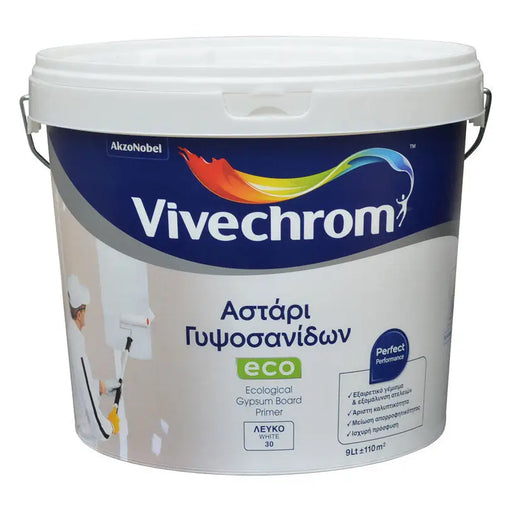 ACRYLIC WATER-SOLUBLE PRIMER FOR INTERIOR USE VIVECHROM Astari Gypsosanidon - Грундове<<<Грундове и разредители<<<Бои и