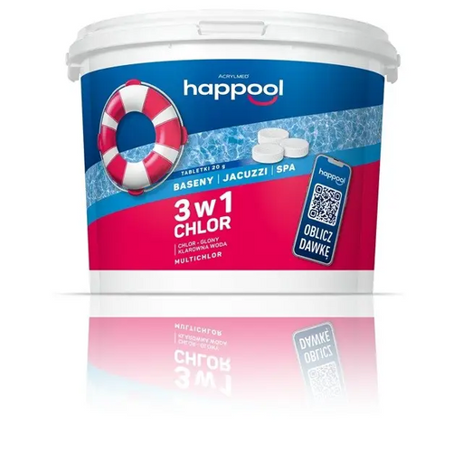 Acrylmed MULTICHLOR Multifunctional chlorine release tablets 20 g - 3 kg - Cleaning agentsCHP-SCZ<<<Professional