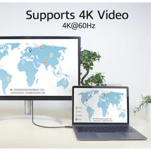 ACT Cable USB-C - USB-C 1 m / USB4 20Gbps 240W - Кабели за мобилни